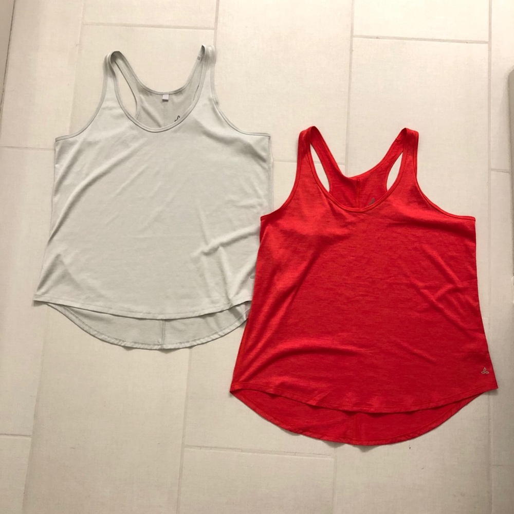prAna Racerback Tank Tops (set of 2)
